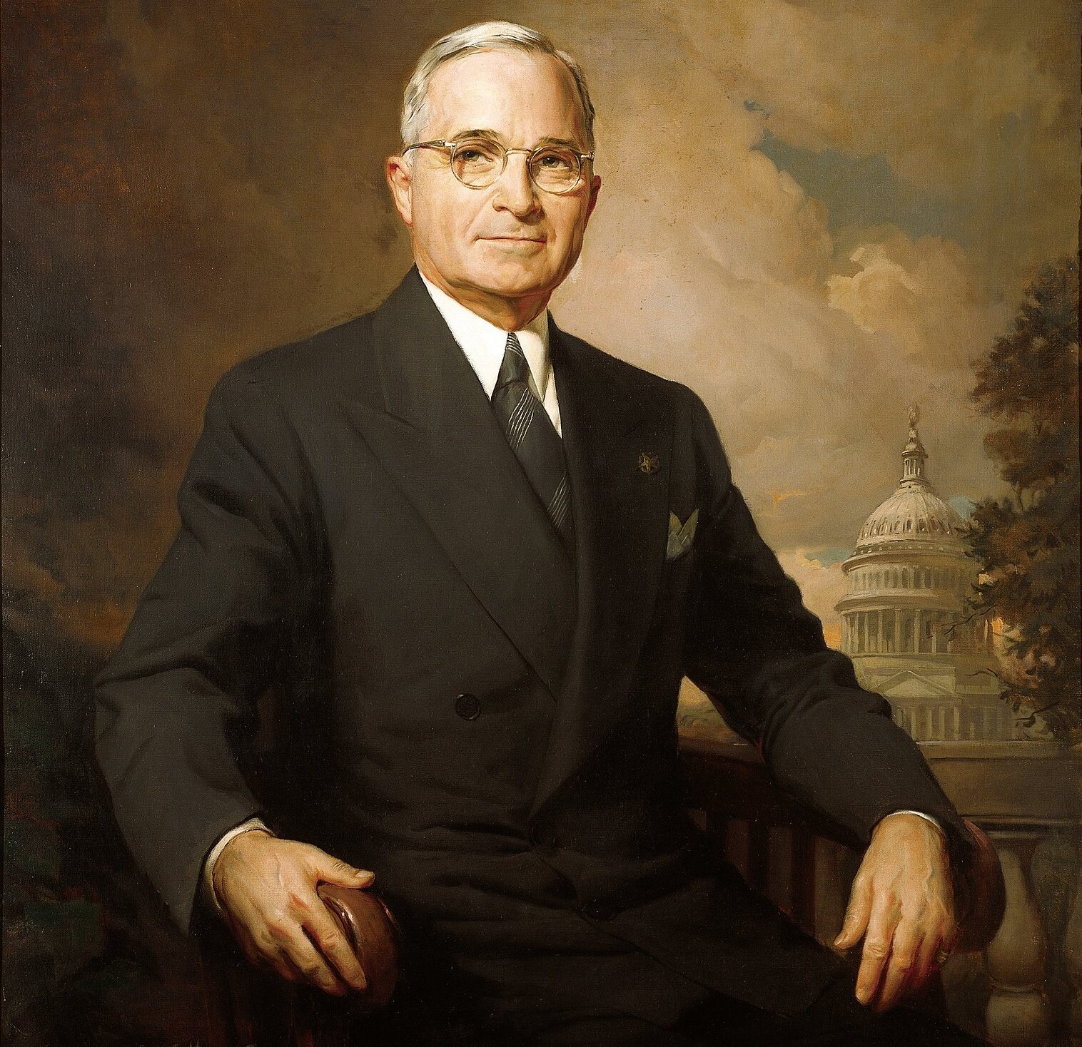 Harry S. Truman byl 34. viceprezidentem a 33. prezidentem Spojených států amerických v letech 1945–1953