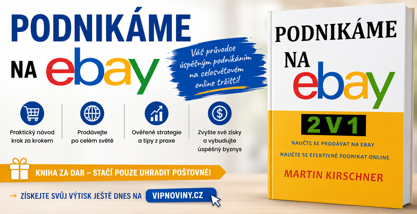 Podnikáme na eBay – Naučte se prodávat na eBay a efektivně podnikat online
